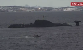 Tàu ngầm chiến lược Hạm đội Thái Bình Dương tập trận 