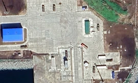 Ảnh vệ tinh tiết lộ quá trình triển khai tên lửa đạn đạo Bulava của Nga