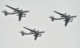 Máy bay ném bom Tu-95MS, MiG-31K của Nga đồng loạt xuất kích