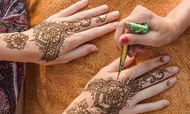 Trải nghiệm vẽ Henna của Ấn Độ trong Festival Thu Hà Nội 2023 cuối tuần này
