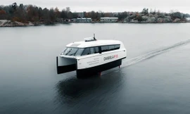 Tàu thủy chạy bằng điện đầu tiên trên thế giới hoạt động từ năm 2024 