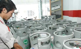 Giá gas giảm 35.000 đồng/bình