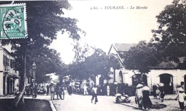 Triển lãm tái hiện cuộc sống, sinh hoạt, phong cảnh của Đà Nẵng thế kỷ XIX. Ảnh chụp lại từ triển lãm- Nguyễn Huy