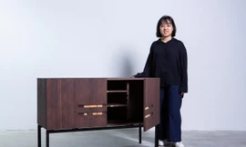 Nhà thiết kế trẻ ‘ra thế giới’ với những chiếc ghế đẩu xếp chồng