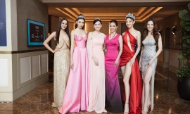 Dàn Hoa hậu, Á hậu khoe sắc trong buổi khởi động 'Miss World Vietnam 2022'