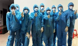 Sinh viên trường ĐH Y khoa Phạm Ngọc Thạch được tiêm vắc xin phòng COVID-19