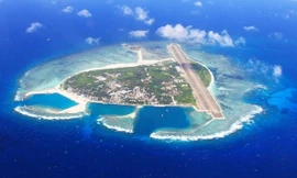 Đảo Phú Lâm thuộc quần đảo Hoàng Sa của Việt Nam. Ảnh: Danangxanh.