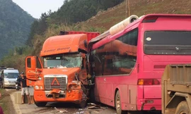 Hiện trường vụ tai nạn