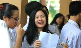 Thí sinh dự thi THPT năm 2019. Ảnh: Như Ý