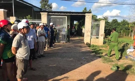 Ngôi nhà nơi xảy ra vụ việc 