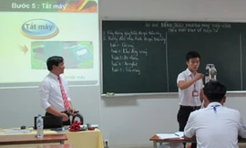 Hội thi giáo viên giỏi, Thầy và trò đều 'khóc'