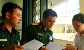 Tuyển sinh vào trường quân đội: Thẩm định danh sách thí sinh nhập học