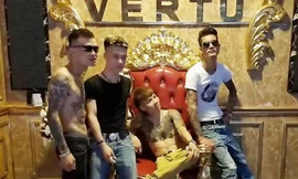 Hình ảnh "đại ca" của Khá Bảnh trong một clip. Ảnh chụp màn hình