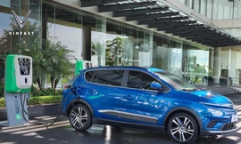 Vinfast bất ngờ công bố hình ảnh thực tế ô tô điện VF e34