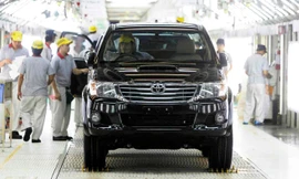 Các nhà máy Toyota ở Thái Lan dừng sản xuất
