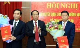 Điều động, bổ nhiệm nhân sự chủ chốt Thành ủy Hải Phòng