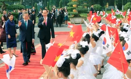 Tổng thống Hàn Quốc cảm ơn Việt Nam trên mạng xã hội