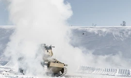 Nga thử nghiệm robot chiến đấu trong điều kiện thời tiết khắc nghiệt