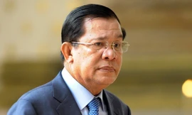 Thủ tướng Campuchia Hun Sen. (Nguồn: AFP)