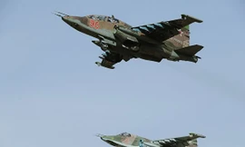 Nga đưa cường kích Su-25SM đến căn cứ không quân ở Kyrgyzstan