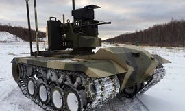 Nga hoàn thành thử nghiệm robot chiến đấu Uran-9 mới