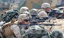 Mỹ và Hàn Quốc bắt đầu tập trận chung thường niên Đại bàng non