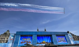 70 chiến đấu cơ Nga hợp luyện trước duyệt binh Ngày Chiến thắng