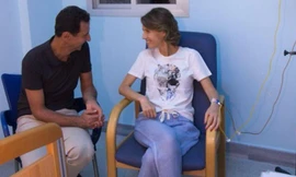 Phu nhân Tổng thống Syria Bashar al-Assad nhập viện vì ung thư