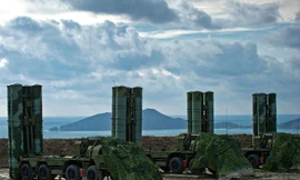 Nga tuyên bố triển khai xong S-400 ở Crimea. Ảnh: RIA Novosti