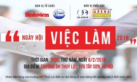 ‘Ngày hội việc làm 2018’ dành cho sinh viên Hà Nội