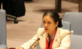 Thủ tướng bổ nhiệm lại bà Nguyễn Phương Nga giữ chức vụ Thứ trưởng Bộ Ngoại giao. (Ảnh: Nguyễn Hữu Hoàng/TTXVN)