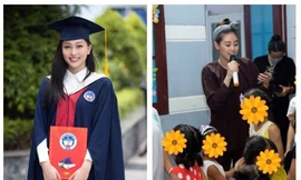 Á hậu Phương Nga tốt nghiệp đại học