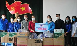 Tỉnh đoàn Thái Bình kích hoạt 260 đội phản ứng nhanh tham gia chống dịch COVID-19 - Ảnh: Hoàng Long