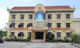 Phường Trần Lãm, nơi có cán bộ bị phát hiện dùng bằng giả - Ảnh: Hoàng Long