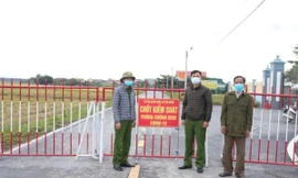 Dịch COVID-19 tại Nam Định diễn biến phức tạp - Ảnh: Hoàng Long