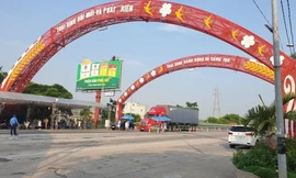 Thái Bình kiểm soát các cửa ngõ, dừng tiếp nhận người từ vùng dịch về địa phương - Ảnh: Hoàng Long