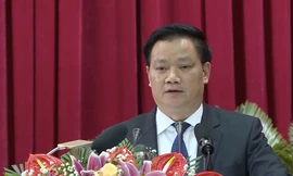 Các đại biểu HĐND tỉnh Thái Bình bỏ phiếu bầu lãnh đạo tỉnh nhiệm kỳ 2021-2026 - Ảnh: Hoàng Long