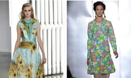 Sự bùng nổ họa tiết hoa 'cỡ bự'