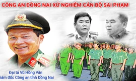 Công an tỉnh Đồng Nai xử lý cán bộ, quyết tâm lập lại trật tự trên địa bàn