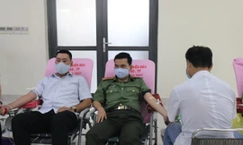 Chiến sĩ Công an TPHCM tham gia, hưởng ứng Ngày “Toàn dân hiến máu tình nguyện”