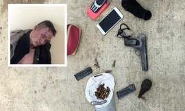 Kẻ cố thủ tại TPHCM mang theo súng K54, nhiều hộp đạn khi bị vây tại Đồng Nai