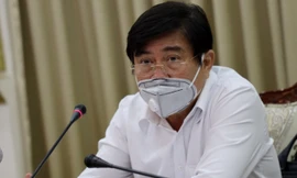 Ông Nguyễn Thành Phong, Chủ tịch UBND TPHCM. Ảnh TTBC