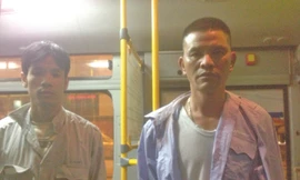 Lái xe buýt bị đánh rách đầu