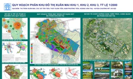 Công bố đồ án quy hoạch đô thị Xuân Mai: Phát triển nhà thấp tầng, không san lấp ao hồ