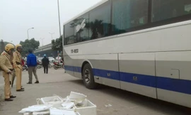 Bắt hơn 80kg nội tạng hôi thối trên đường về Hà Nội