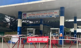 Cây xăng Nam Trung Yên. Ảnh minh họa