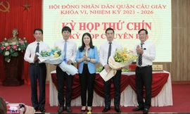 Quận Cầu Giấy có tân Phó Chủ tịch