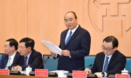 Thủ tướng phát biểu chỉ đạo tại buổi làm việc. Ảnh: Như Ý