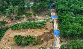 Hà Nội: Xẻ núi, bạt đồi, xây dựng trái phép vẫn tiếp diễn ở Sóc Sơn