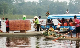 Hà Nội sẽ có chợ nổi phục vụ du khách trải nghiệm. Ảnh minh họa